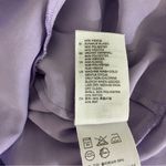 & Other Stories & Other Stories Light Pastel Purple Lilac Satin Asymmetrical Midi Skirt Size 12 Photo 7