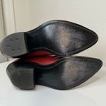 Justin Boots Justin Vintage Mid-Calf Pink Leather Embroidered Cowboy Boots Size 6 EUC Photo 6