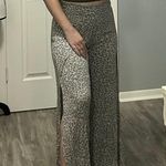 REWASH Bohemian Animal Print Wide Leg wide High Waisted Pants Size Medium Photo 1