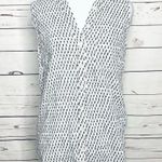 Lila Rose Sleeveless Button Up Collared Casual Shirt Size Medium Photo 1