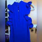 Vince Camuto  Royal Blue Shift Dress Formal size 6 NWT Photo 10