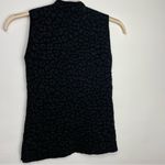 Milly  mock neck metallic sheer top Small Photo 2