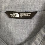 The North Face  Blue Chambray Shirt-Tunic Women S Blue Outdoor Casual Classic Photo 7