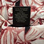 Ann Taylor Shirt Womens Medium Pink Floral Hibiscus Flower Tank Top Blouse Bloom Photo 6