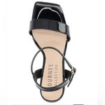 Journee Collection  Women’s Tivona Square Toe Block Heels Shoe-Size 10 Wide Width Photo 2