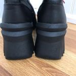 NURTURE Whitney Black Leather Lace Up Combat Boot Ankle Bootie Hiking Size 6 New Photo 6