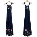 Anthropologie Floreat Tulipan Embroidered Floral Maxi Dress Photo 3