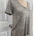 Anthropologie  Luminary Shine Top Scoop Neck Short Sleeve Size Small EUC Photo 1