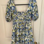 Abercrombie & Fitch Sweetheart Neck Ruched Puff Sleeve Romper Photo 11