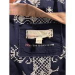Odd Molly Blue 4 Continents 3/4 Sleeve Embroidered Scandinavian Dress Tunic SM Photo 5