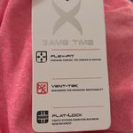 Game Time Activewear Shirt Pink Black Mesh Short Sleeve V Neck Size 2X‎ NWT Photo 9
