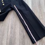 Derek Lam  10 Crosby Delos Cropped Wide-Leg Sailor Pants in black womens size‎ 4 Photo 3