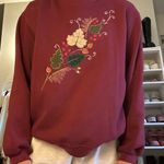 Classic Elements vintage embroidered crewneck sweater Photo 0