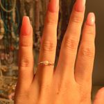 Handmade silver pearl ring Photo 0