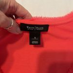 White House | Black Market WHBM Women's size small coral tank top with sequin detail and side rouching EUC Photo 3