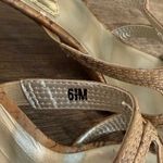 Mootsies Tootsies  Heeled Slip On Sandals Shoes Women’s Size 6.5 Tan Neutral Photo 2