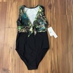 Beyond Control Sculpting Swimsuit Black Size 6 Photo 2