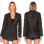 Lovers + Friends  Black Tweed Jacket Photo 1