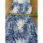 West Loop Sleeveless mini silhouette multi color blue boho short Dress Size Med Photo 5