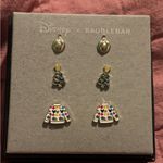 BaubleBar Disney x Holiday Christmas Winter Mickey Stud Earrings Set, 3 pcs Photo 0