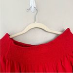 Tularosa Maida Red Off Shoulder Ruffle Mini Dress size XS Photo 8