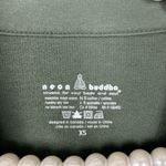 Neon Buddha Green Knit Button Front Jacket Size XS Photo 3