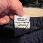 Burned Apparel Navy Blue Split Photo 3