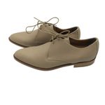 Everlane  Womens The Modern Oxford Shoes Leather Lace Up Beige Size 9.5 Photo 2