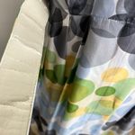 Badgley Mischka Silk Bubble Spotted Print Button Down Shirt Dress Photo 9