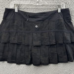 Lululemon  Pace Setter Skirt Skort Savasana Camo Athletic Tennis Women's 10 Photo 0