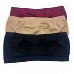 Unbranded Black Seamless Bandeau Size XXL Photo 3