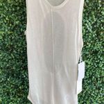 Good American NWT -  Extreme Sheer Sleeveless White Bodysuit High Cut Open Back Photo 2
