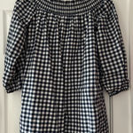 Abercrombie & Fitch Black and White Gingham Mini Dress Photo 0