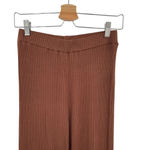 Reformation  Jeans Brown Ribbed Knit Tencel‎ Modal Jogger Pants Size Small Photo 1