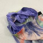 Nike  Dri Fit Rainbow Tie Dye Lavender Athletic Running Jogging Shorts Womens XS Photo 6
