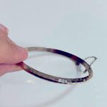 Vintage Mexican 925 Sterling Silver Hollow Bangle Bracelet Photo 1