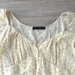 Brandy Melville  Cream Floral Mini Dress Photo 1