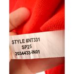 Madewell  | NWT Puff-Sleeve Tee in Bright Flame Red | Sz XXS Photo 8