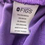 FIGS  Technical Collection Scrub Set Womens Top-Sm, Bottom-Med Purple Medical MD Photo 8