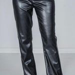 Judy Blue  High Waist Tummy Control Faux Leather Bootcut Pants Photo 0