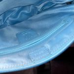 Ili New York Blue Leather RFID Crossbody Bag Small Zip Top Travel Purse Photo 6