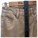 American Eagle  Tan Stretch Mom Straight Corduroy Pant Size 2 Regular Photo 7
