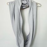 Lululemon Vinyasa Scarf Mini Check Pique Gray/White Heathered Comfy Soft Photo 0