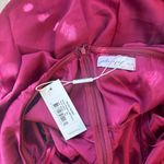 Petal and Pup NWT  Vienna Strapless Midi Dress in berry Photo 3