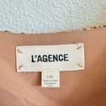 L'Agence L’agence Jane Brown Silk Snake Print Spaghetti Strap Top Women’s Large NWOT Photo 4