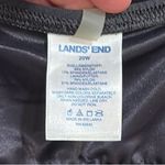 Lands' End  Chlorine Resistant Tummy Control Square Neck Swim Dress 20W Black Photo 13