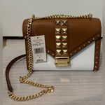 Michael Kors Whitney Medium Two-Tone Studded Convertible Crossbody Bag Photo 1