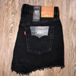 Levi's Levi’s 501 Original Cutoff Button Fly Shorts Black 32 NWT Photo 4