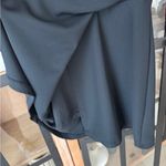 TS Thrive Societe tennis dress mini cutout Criss Cross ribbed workout Athletic Black Photo 4