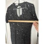 Vintage Stenay‎ Fully Beaded Floral Silk Dress Black Size 12 Cocktail READ DES. Photo 6